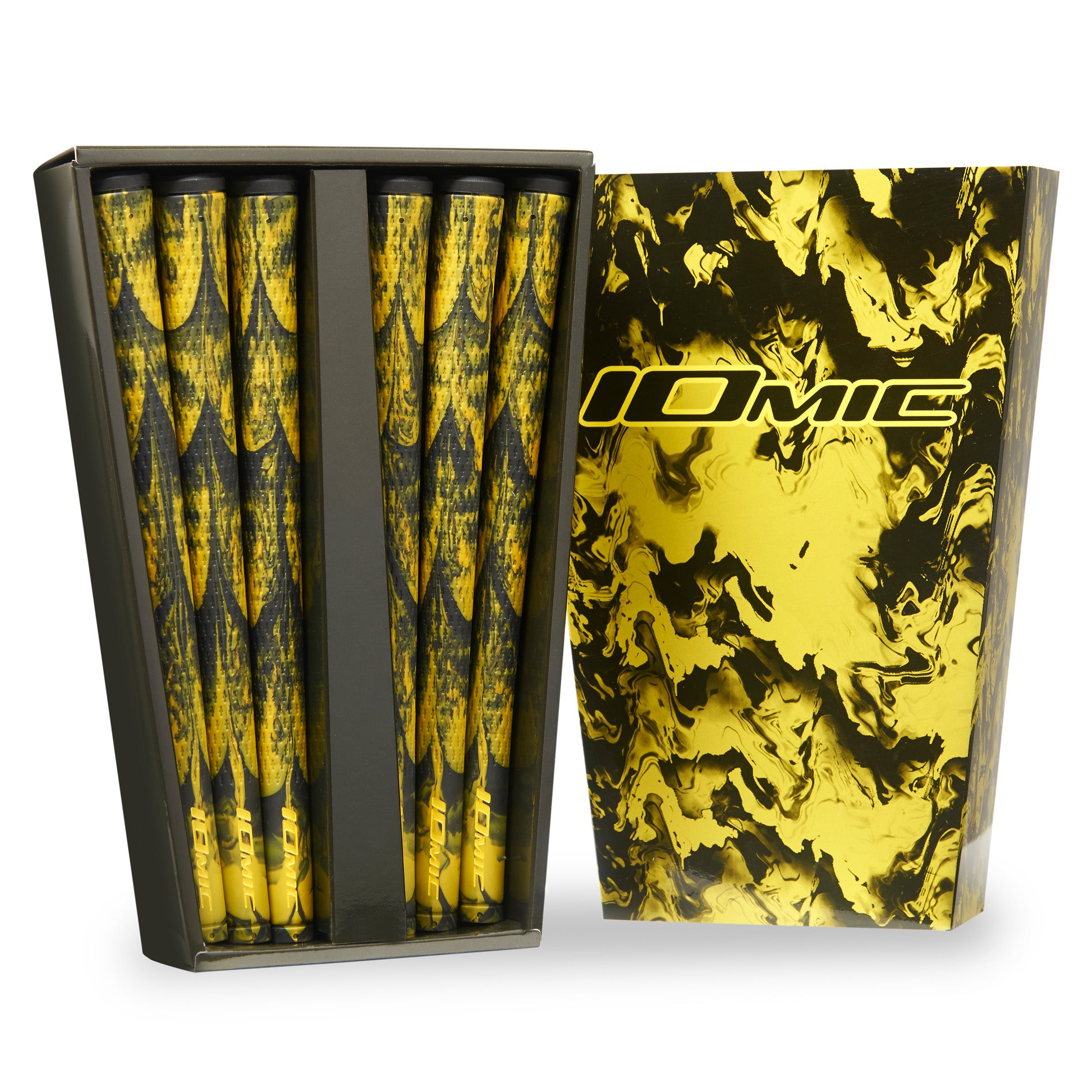 IOmic Limited Edition Black & Yellow 1.8 Camo Grips